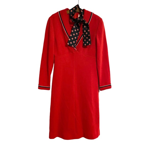 Vintage 1970s R&K Originals Knit Dress - Picture 8 of 10